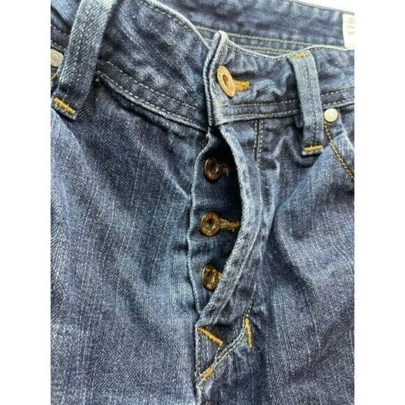 Diesel Jeans Men's W32 L32 Larkee ORUS7 Straight Buttonfly Relaxed Fit Dark Wash - Picture 6 of 9